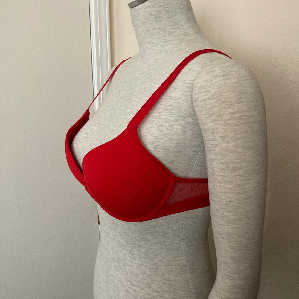 EUC Pepper Lift Up Bra Cayenne Red 34B